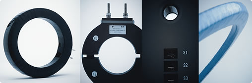 Model R58TW4 Thermal Class E, Plastic Case Metering Transformer for switchboard installations